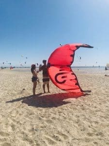 kitesurf first day lessons