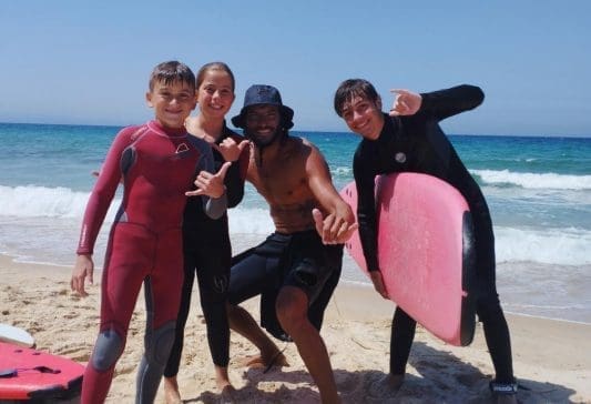 surf and kids in tarifa